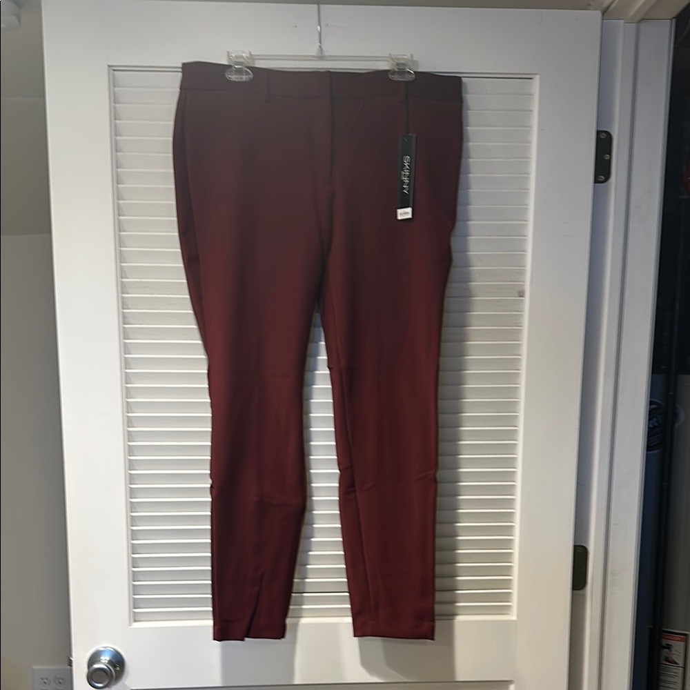 Express Burgundy Trousers